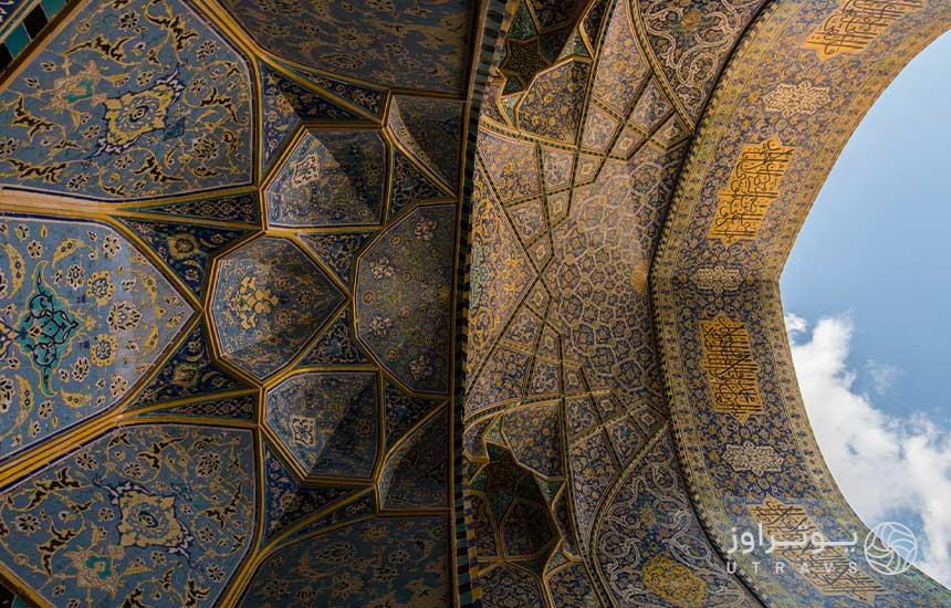معماری مسجد شاه اصفهان